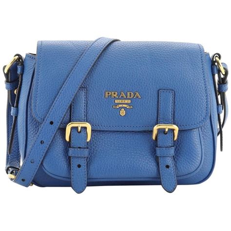 prada small daino leather shoulder bag|Prada vitello daino messenger bag.